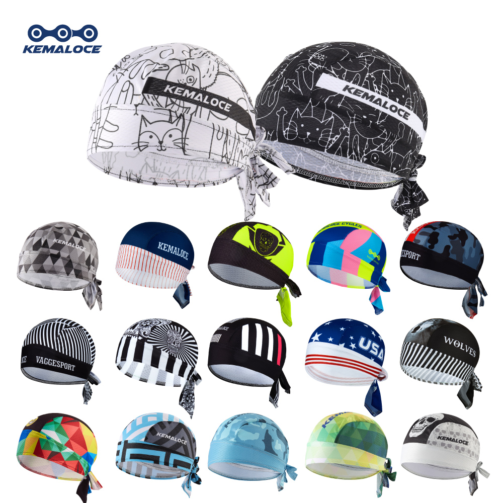 Bandana Blank White - KAMALOCE protezione UV berretto da ciclismo
