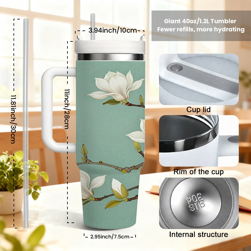 1 pezzo di tumbler isolato in  - Sublimation Mug White recensione e prezzo