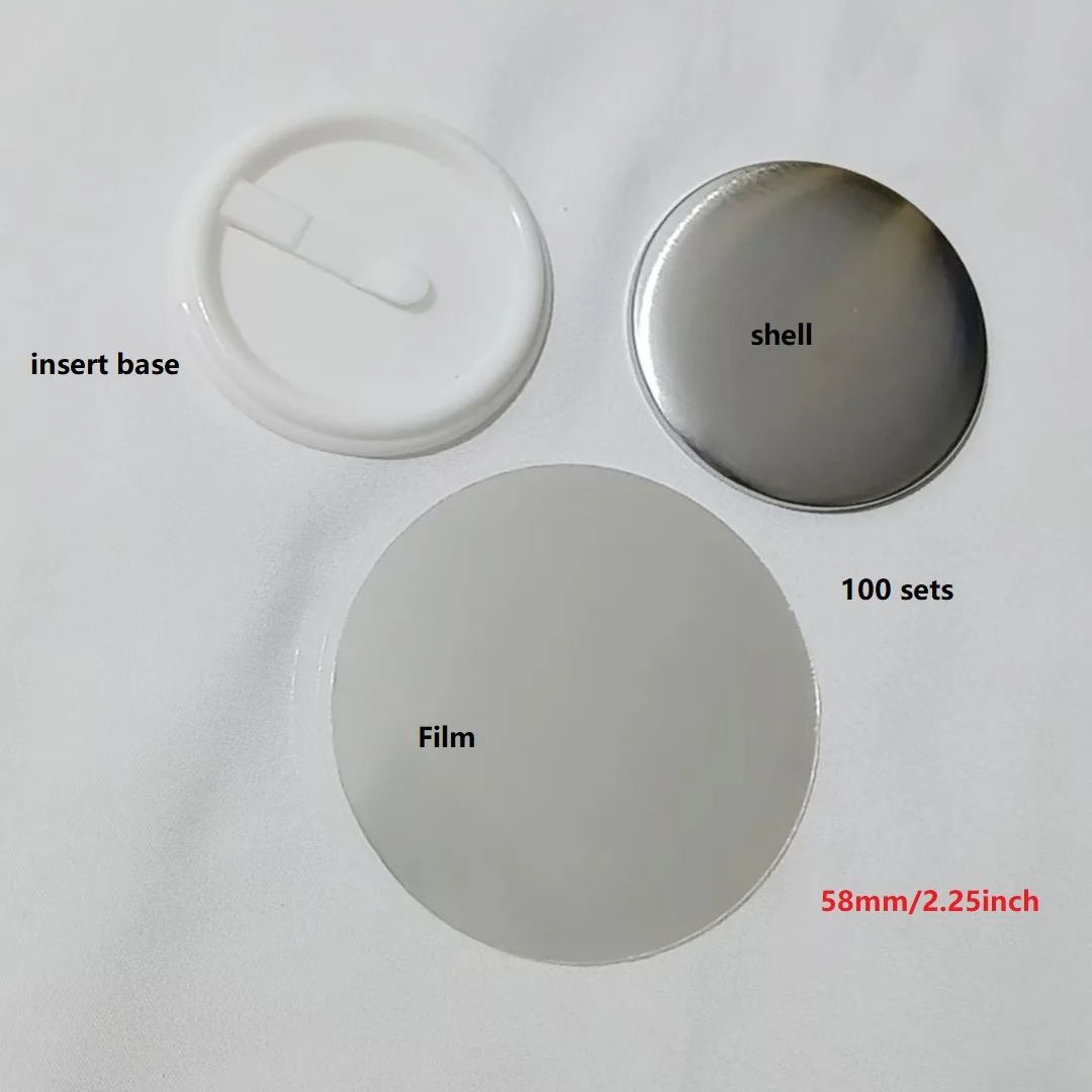 100 pezzi di badge a bottone d - Button Badge Blank recensione e prezzo